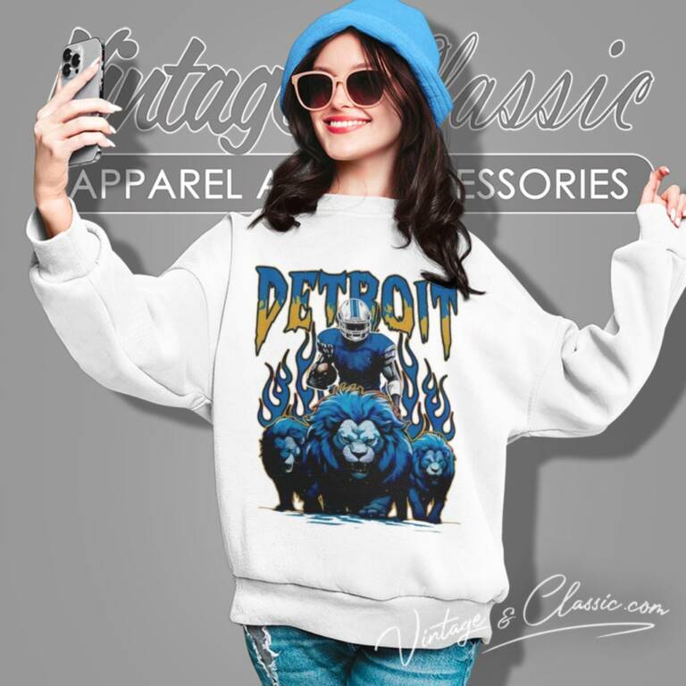 Skeleton Detroit Lions Sweatshirt Skeleton Detroit Lions Sweatshirt