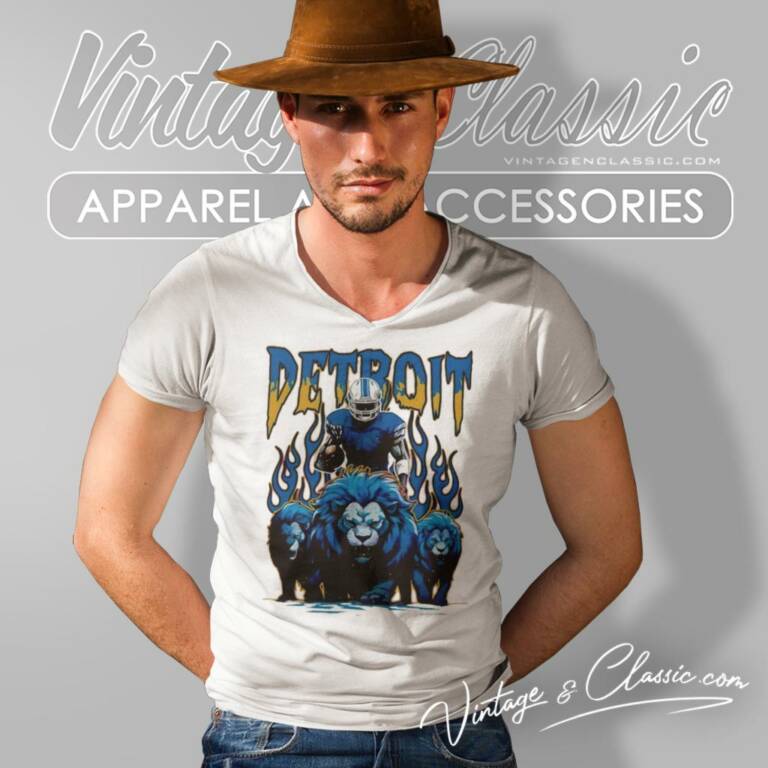 Skeleton Detroit Lions V Neck TShirt Skeleton Detroit Lions V Neck TShirt