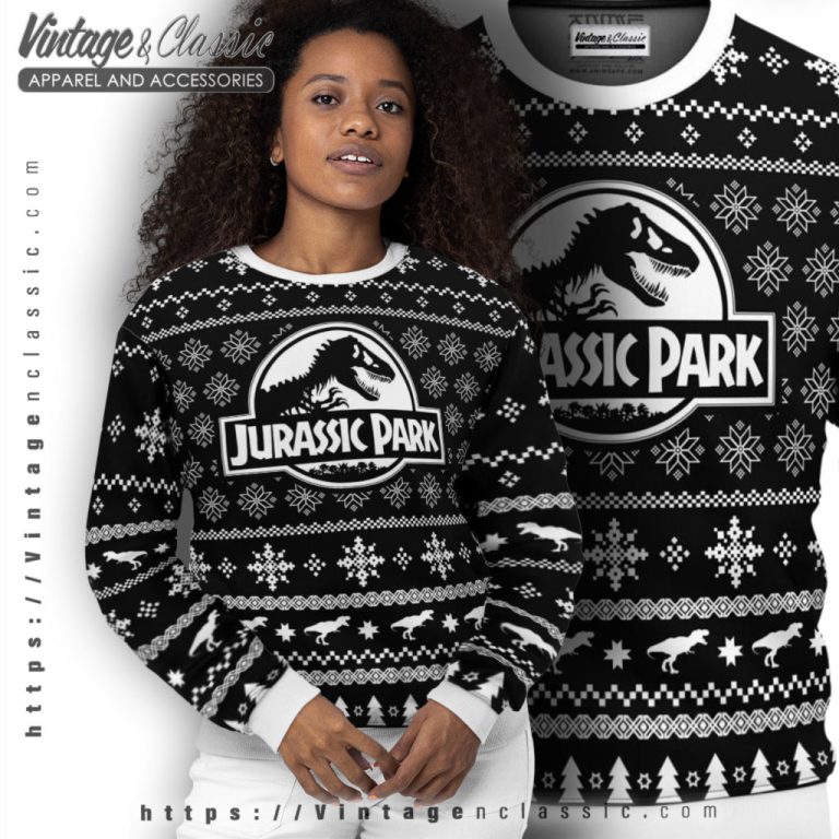 Skeleton Jurassic Park Ugly Christmas Sweater Women Ugly Sweater Skeleton Jurassic Park Ugly Christmas Sweater Women Ugly Sweater