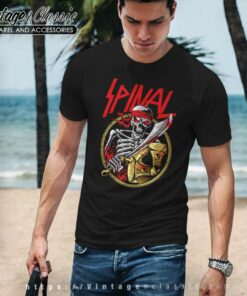 Skeleton Metal Spinal Game tshirt