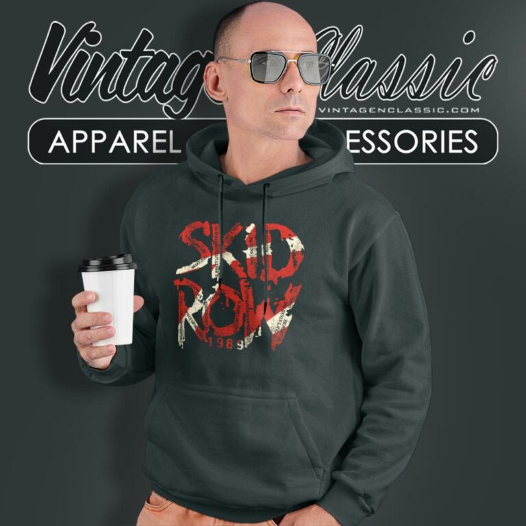 Skid Row 1989 Hoodie Skid Row 1989 Hoodie
