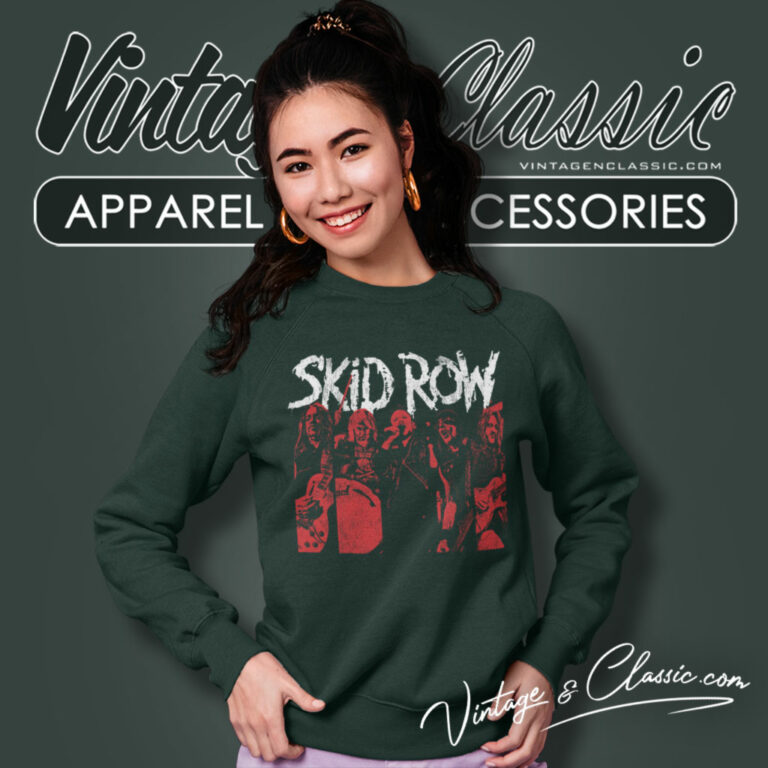 Skid Row Gangs All Lined Up Sweatshirt Skid Row Gangs All Lined Up Sweatshirt