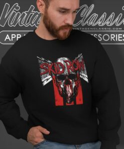 Skid Row Long Skull Sweatshirt