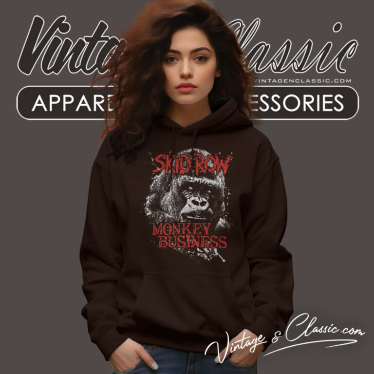 Skid Row Monkey Business Hoodie Skid Row Monkey Business Hoodie