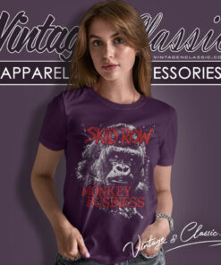 Skid Row Monkey Business Women T Shirt