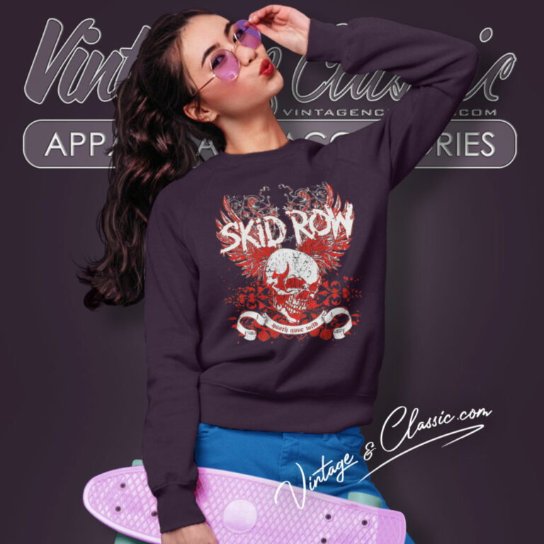 Skid Row Shirt Youth Gone Wild Sweatshirt Skid Row Shirt Youth Gone Wild Sweatshirt