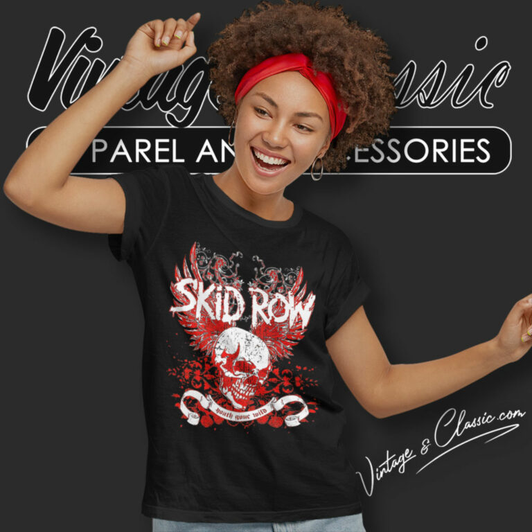 Skid Row Shirt Youth Gone Wild Women T Shirt Skid Row Shirt Youth Gone Wild Women T Shirt