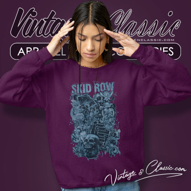 Skid Row Subhuman Race Tour Sweatshirt Skid Row Subhuman Race Tour Sweatshirt