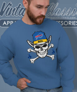 Skull Fire Buffalo Bills Shirt For Fans Sweatshirt 1