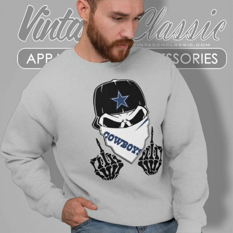 Skull Fuck Dallas Cowboys Sweatshirt Skull Fuck Dallas Cowboys Sweatshirt