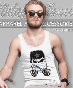 Skull Fuck Dallas Cowboys Tank Top Racerback