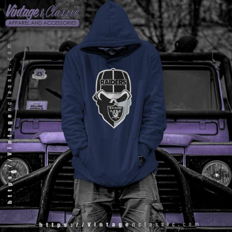 Skull Mask Las Vegas Raiders Hoodie Skull Mask Las Vegas Raiders Hoodie