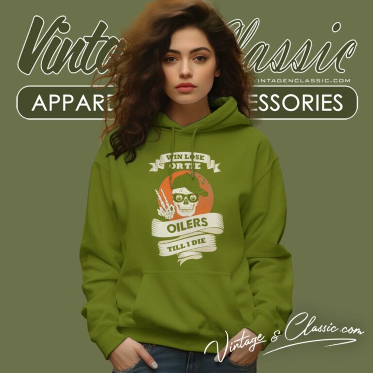 Skull Say Hi Edmonton Oilers Hoodie Skull Say Hi Edmonton Oilers Hoodie