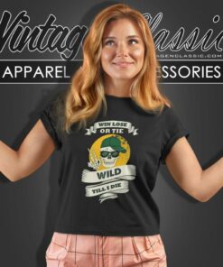 Skull Say Hi Minnesota Wild Women T Shirt