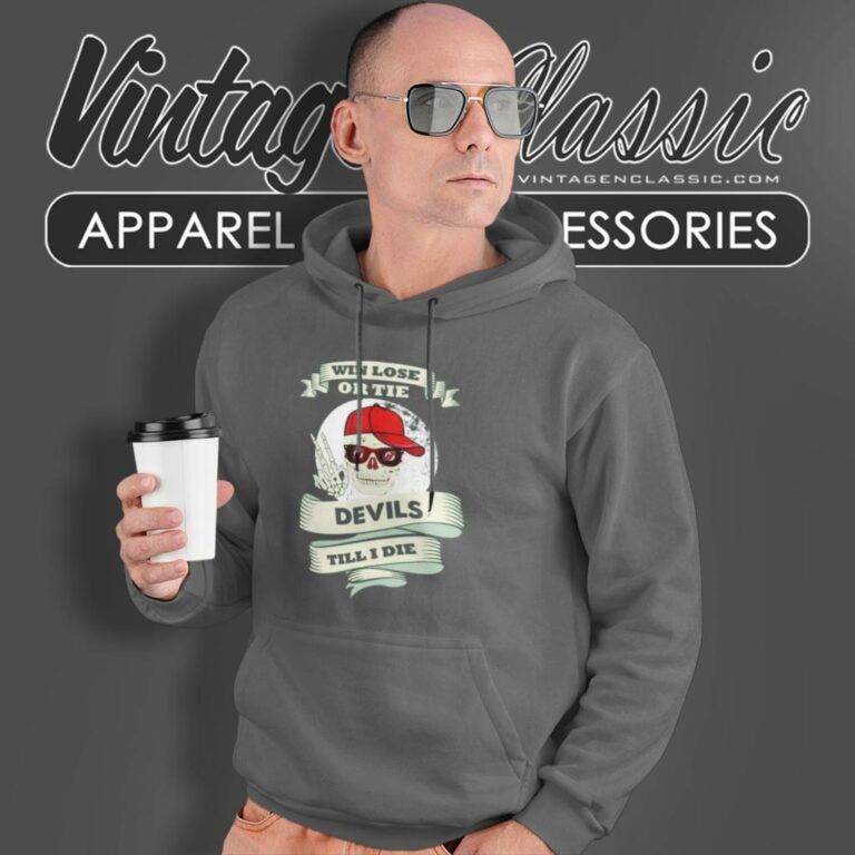 Skull Say Hi New Jersey Devils Hoodie Skull Say Hi New Jersey Devils Hoodie