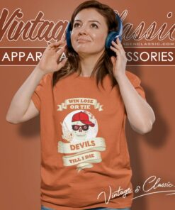 Skull Say Hi New Jersey Devils Women T Shirt