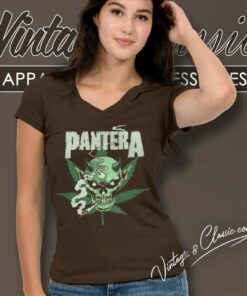 Skull Tie Dye V Neck TShirt