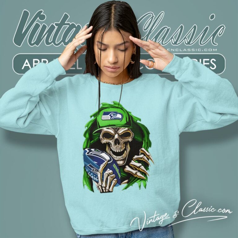 Skullbong Seattle Seahawks Sweatshirt Skullbong Seattle Seahawks Sweatshirt