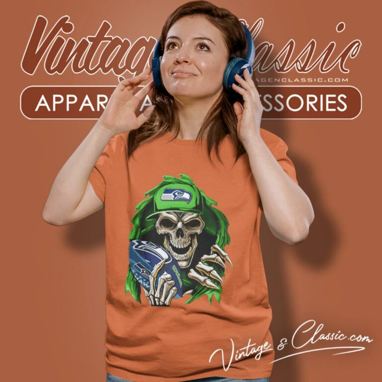 Skullbong Seattle Seahawks Women T Shirt Skullbong Seattle Seahawks Women T Shirt