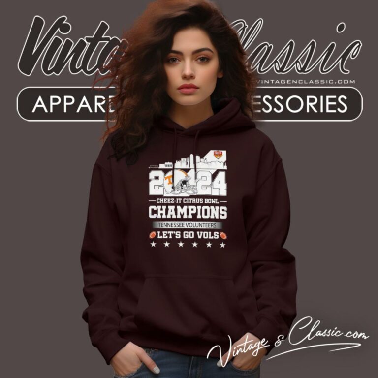 Skyline Tennessee Volunteers Cheez It Citrus Bowl Champions 2024 Hoodie Skyline Tennessee Volunteers Cheez It Citrus Bowl Champions 2024 Hoodie