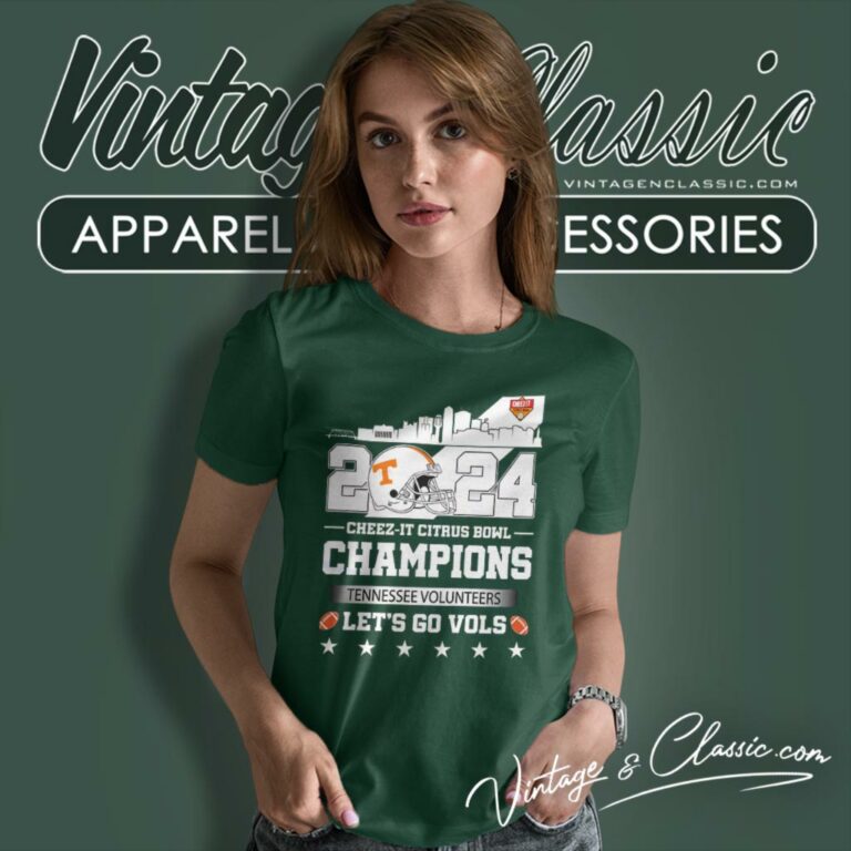 Skyline Tennessee Volunteers Cheez It Citrus Bowl Champions 2024 Women T Shirt Skyline Tennessee Volunteers Cheez It Citrus Bowl Champions 2024 Women T Shirt