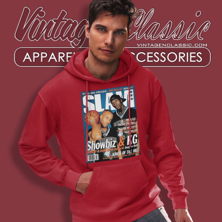 Slam Minnesota Timberwolves Kevin Garnett Hoodie Slam Minnesota Timberwolves Kevin Garnett Hoodie