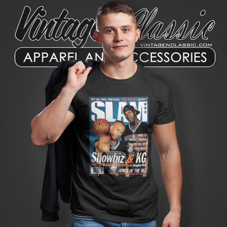 Slam Minnesota Timberwolves Kevin Garnett T Shirt Slam Minnesota Timberwolves Kevin Garnett T Shirt