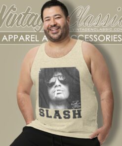 Slash Guns N Roses Smoking Shirt 4 Slash Guns N Roses Smoking Tank Top Racerback