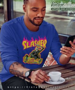 Slasher Jason Thrasher Magazine Sweatshirt