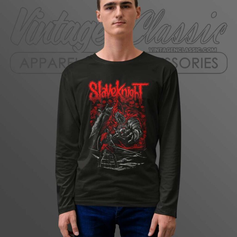 Slave Knight Dark Souls Game Longsleeves Slave Knight Dark Souls Game Longsleeves