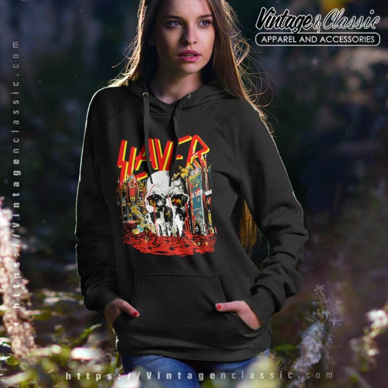 Slayer 1988 World Sacrifice Hoodie Slayer 1988 World Sacrifice Hoodie