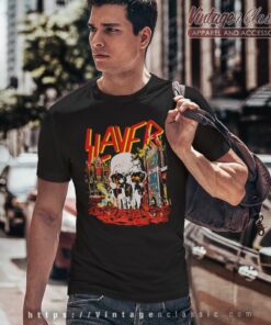 Slayer 1988 World Sacrifice T Shirt