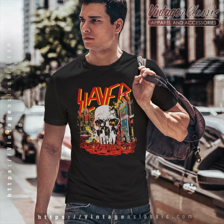 Slayer 1988 World Sacrifice T Shirt Slayer 1988 World Sacrifice T Shirt