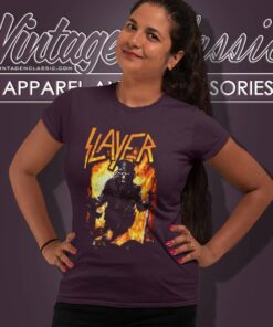 Slayer Aftermath Band Logo Women TShirt