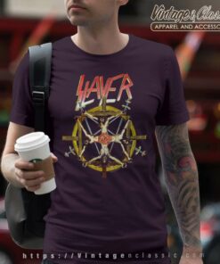 Slayer Circle Of Beliefs Rare T Shirt