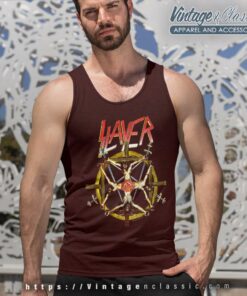 Slayer Circle Of Beliefs Rare Tank Top Racerback