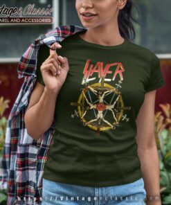 Slayer Circle Of Beliefs Rare Women TShirt