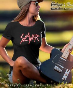 Slayer Classic Logo Women TShirt