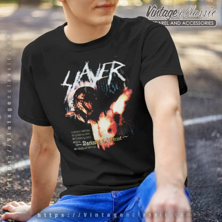 Slayer Darkness Of Christ T Shirt Slayer Darkness Of Christ T Shirt