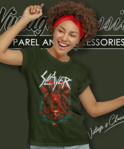 Slayer Goat Head Women T Shirt