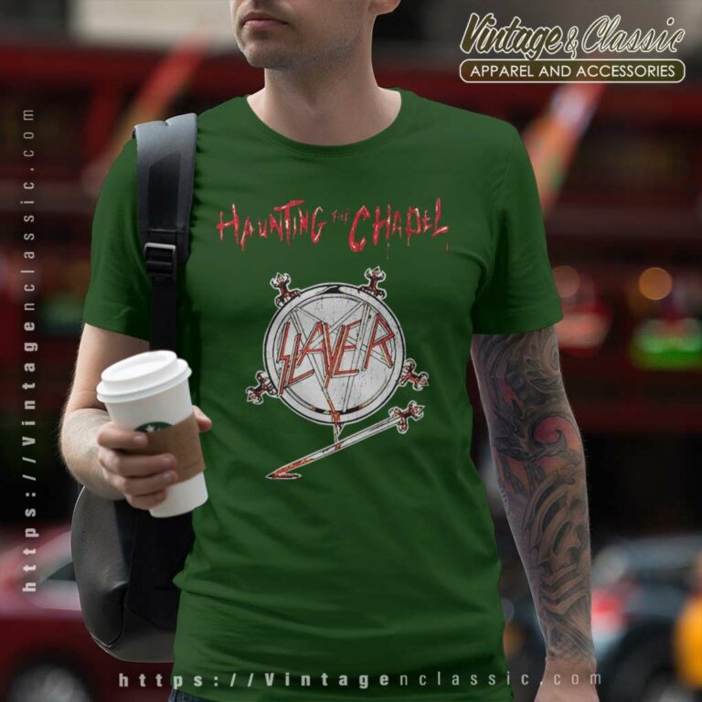 Slayer Haunting The Chapel T Shirt Slayer Haunting The Chapel T Shirt