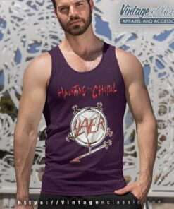 Slayer Haunting The Chapel Tank Top Racerback