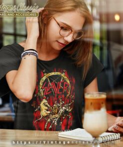 Slayer Hell Awaits Women TShirt