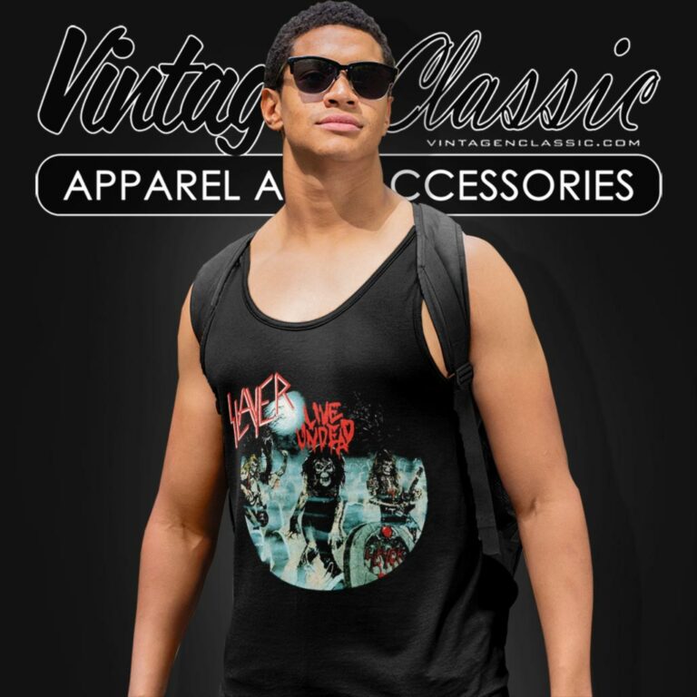 Slayer Live Undead Tank Top Racerback Slayer Live Undead Tank Top Racerback