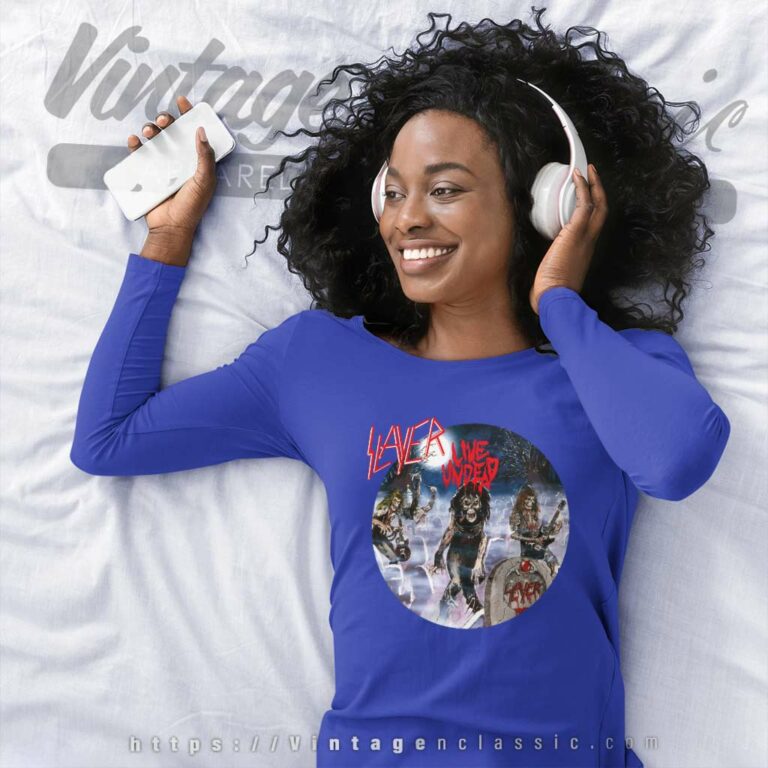 Slayer Live Undead Unworn Long Sleeve Tee 1 Slayer Live Undead Unworn Long Sleeve Tee 1