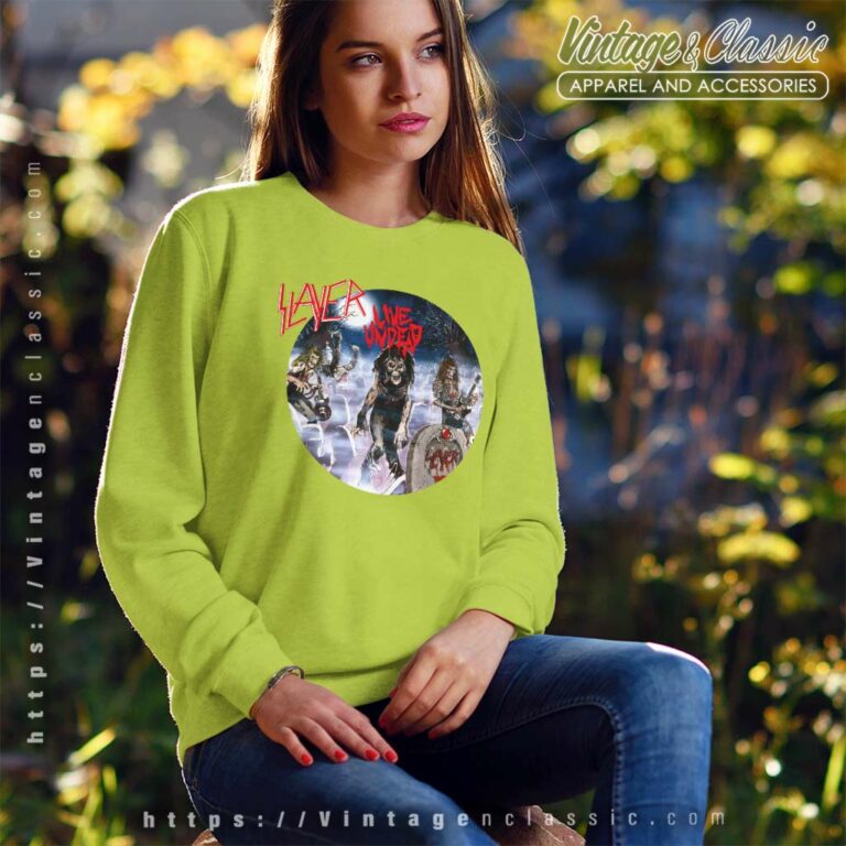 Slayer Live Undead Unworn Sweatshirt 1 Slayer Live Undead Unworn Sweatshirt 1