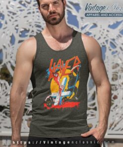 Slayer Reign In Blood Tour Tank Top Racerback