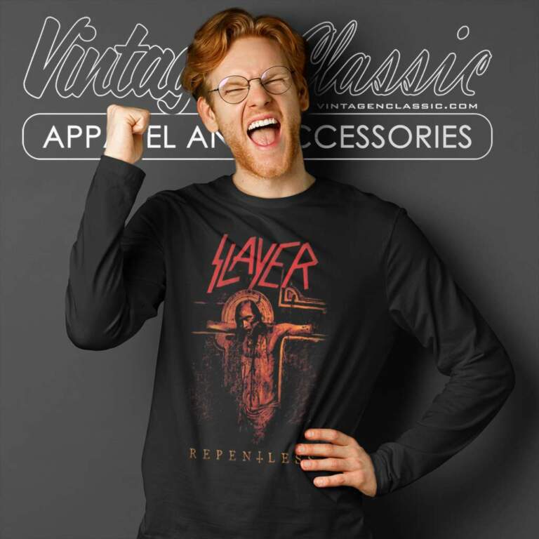 Slayer Repentless Long Sleeve Tee Slayer Repentless Long Sleeve Tee