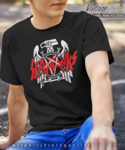 Slayer Seahawks Parody T Shirt