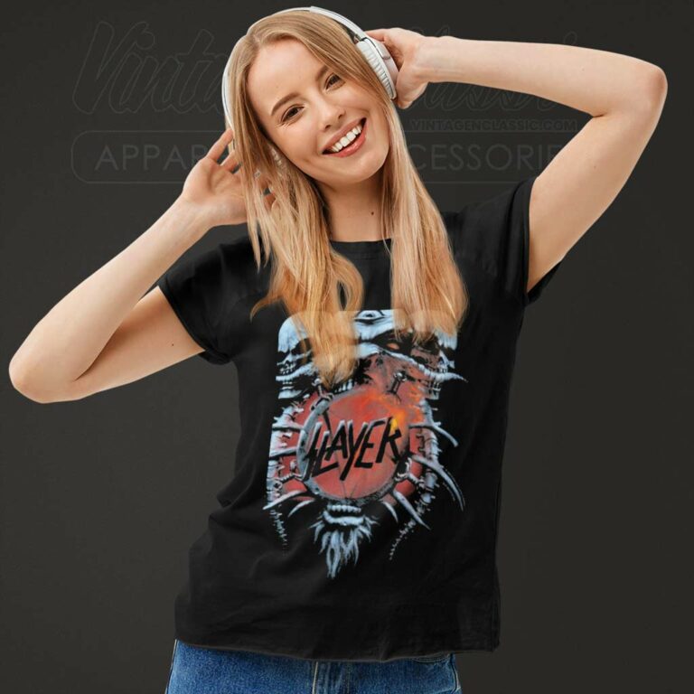 Slayer Shirt Death Loves Final Embrace Women TShirt Slayer Shirt Death Loves Final Embrace Women TShirt